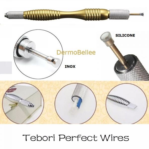 Tebori Tebori Perfect Wires 3 em 1 DOURADO Inox  e Silicone