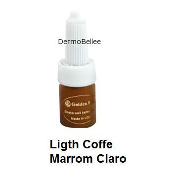 Pigmento Golden Rose Ligth Coffee - Castanho Claro 8ml